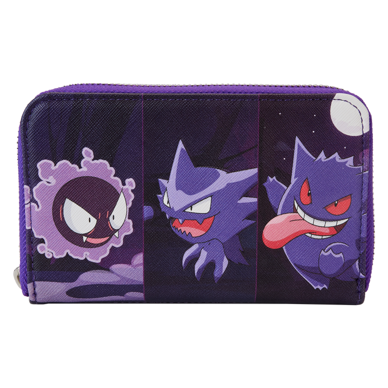 Pokémon Gastly Evolutions Zip Around Wallet