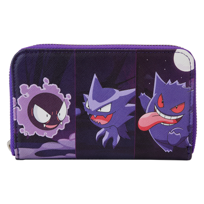 Pokémon Gastly Evolutions Zip Around Wallet