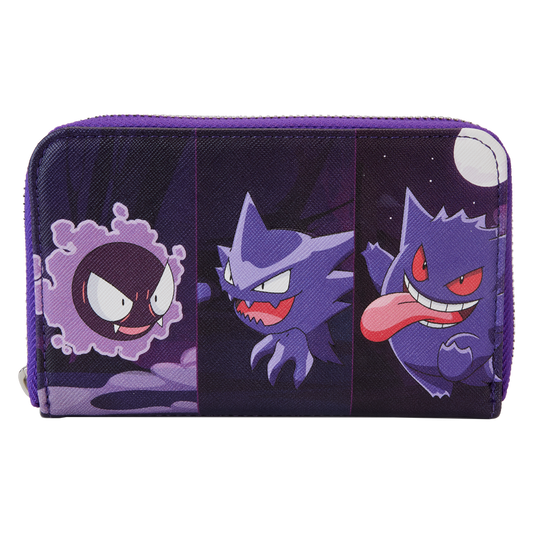 Pokémon Gastly Evolutions Zip Around Wallet