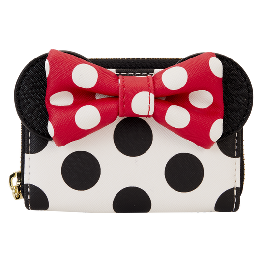 Minnie Mouse Rocks the Dots Classic Accordian Zip Around Wallet