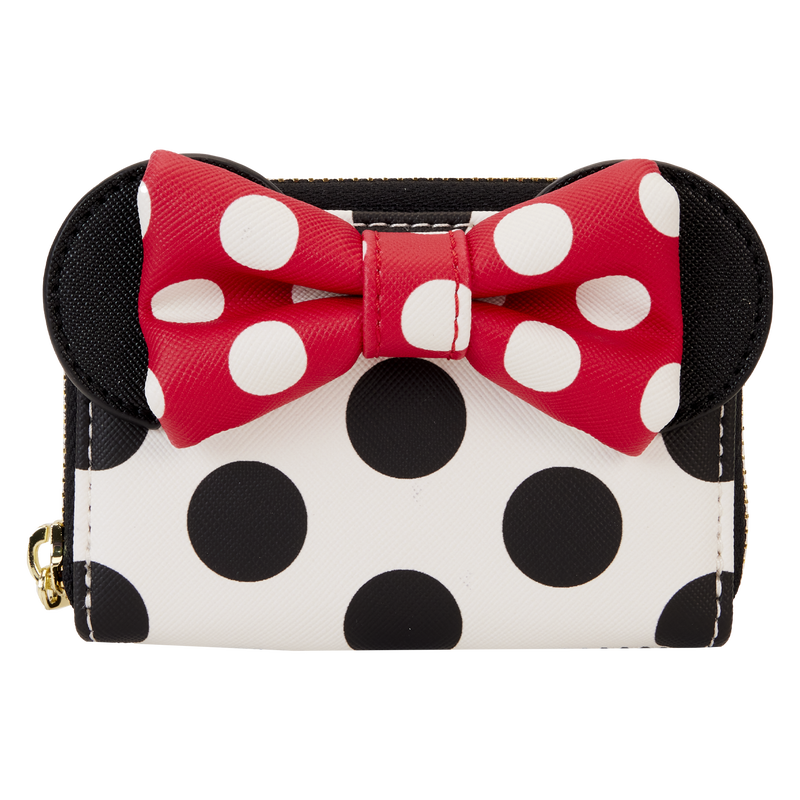 Minnie Mouse Rocks the Dots Classic Accordian Zip Around Wallet