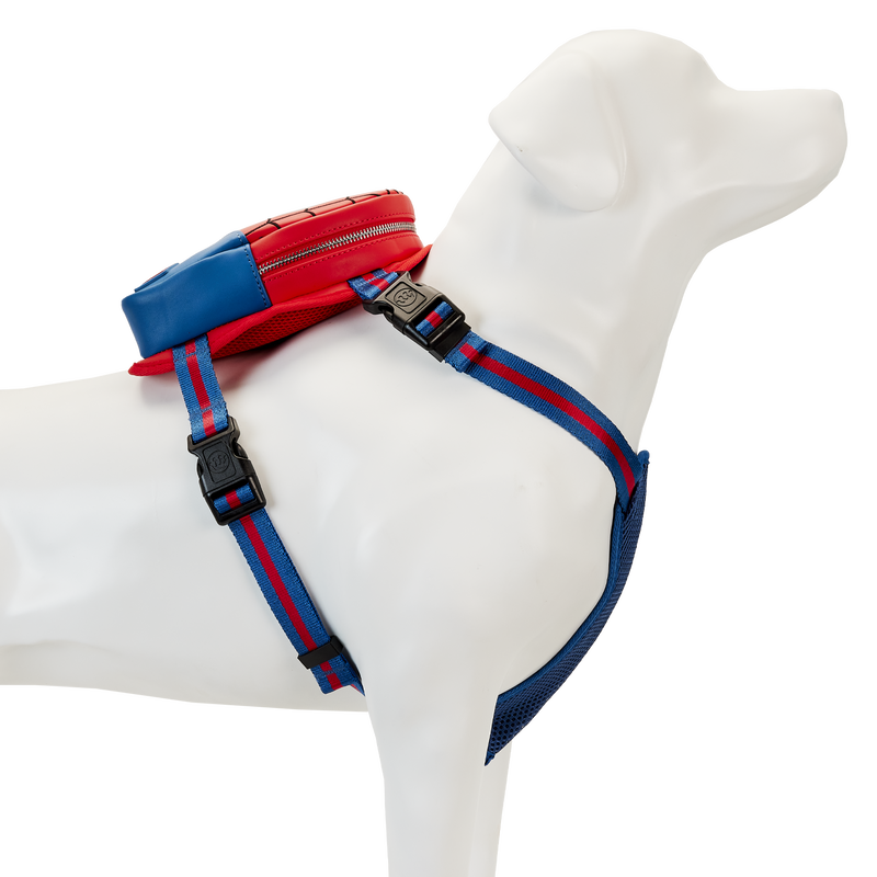 Spider-Man Cosplay Mini Backpack Dog Harness