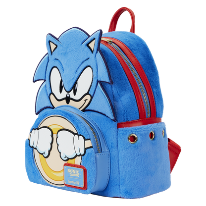 Sonic the Hedgehog Classic Cosplay Plush Mini Backpack