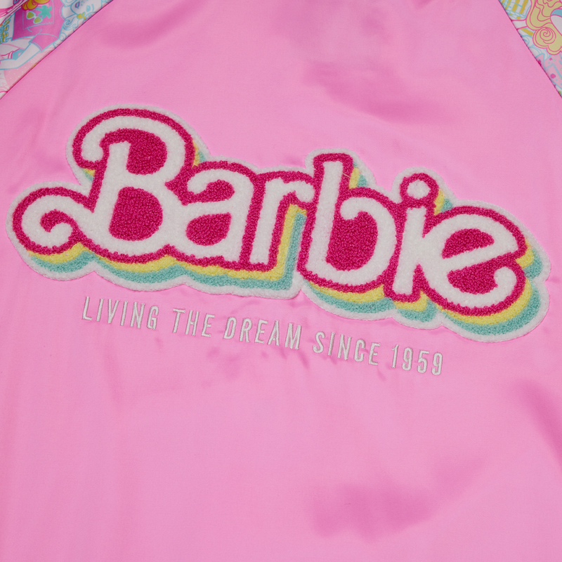 Barbie™ 65th Anniversary Unisex Bomber Jacket 5