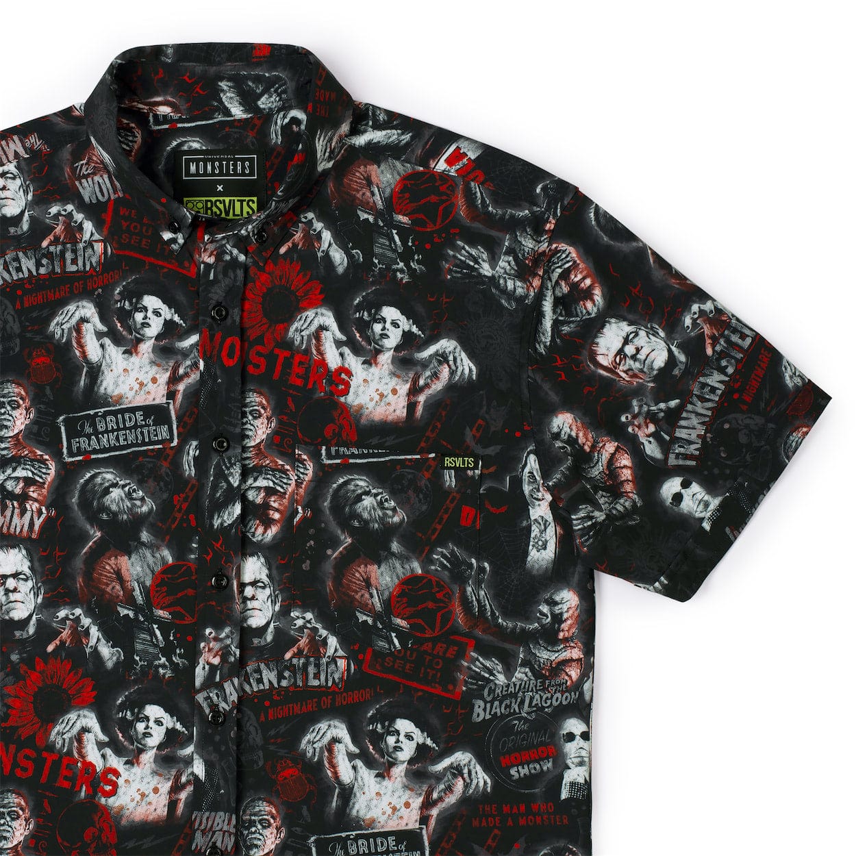 Universal Monsters "Now Slaying" – KUNUFLEX Short Sleeve Shirt