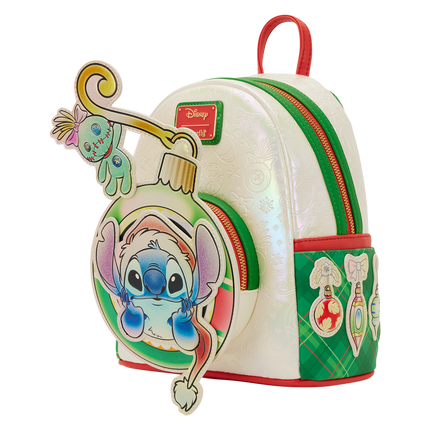 Stitch & Scrump Iridescent Holiday Ornament Mini Backpack