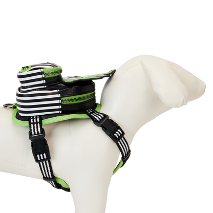 Beetlejuice Cosplay Mini Backpack Dog Harness