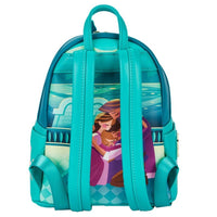 Tangled Rapunzel Castle Glow in the Dark Mini Backpack