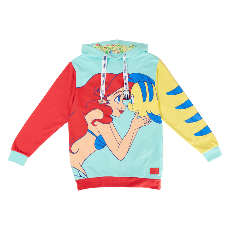 The Little Mermaid 35th Anniversary Ariel & Flounder Glow Unisex Hoodie