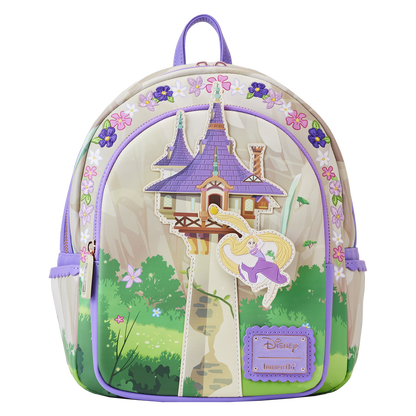 Tangled Rapunzel Swinging from the Tower Mini Backpack Loungefly