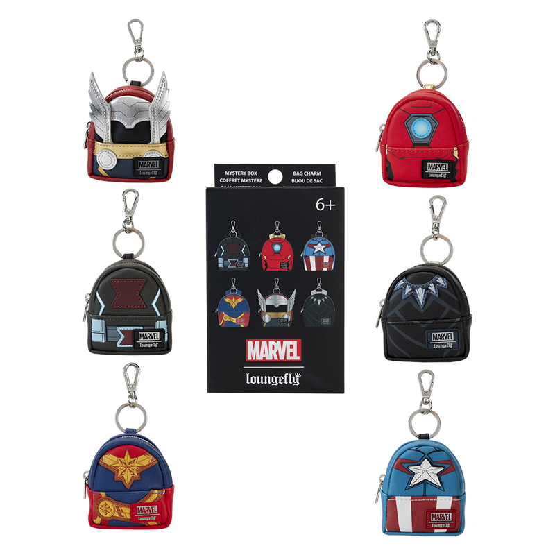 Marvel Avengers Cosplay Mystery Mini Backpack Keychain
