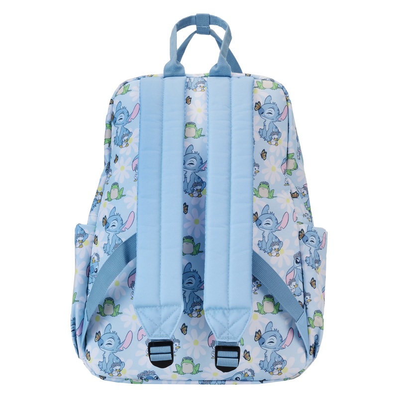 Stitch Springtime Daisy All-Over Print Nylon Full-Size Backpack 3