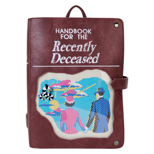 Beetlejuice Handbook For The Recently Deceased Pin Trader Backpack