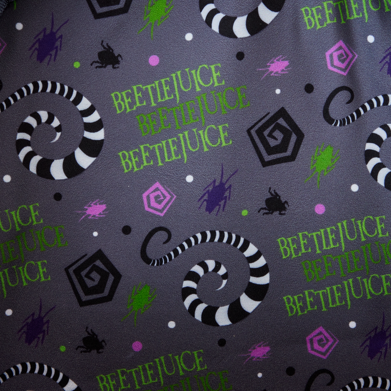Beetlejuice Carousel Hat Glow in the Dark Cosplay Mini Backpack 10