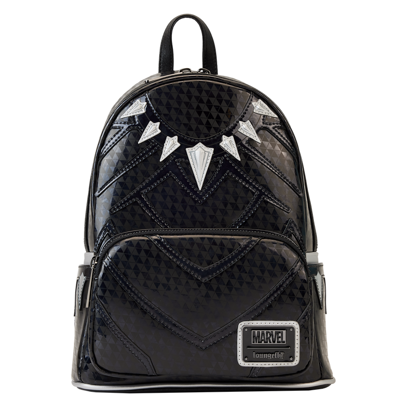 Marvel Metallic Black Panther Cosplay Mini Backpack Loungefly