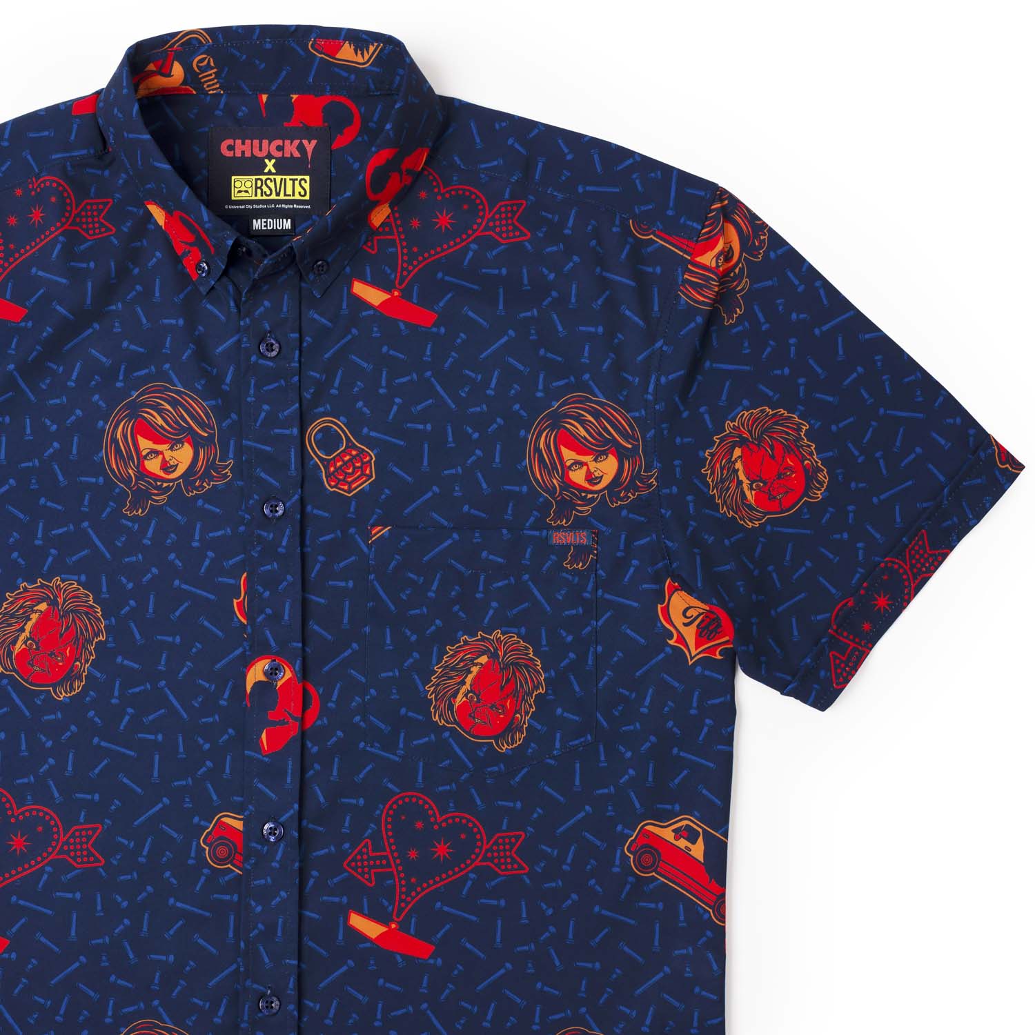 Chucky "Love Hurts" – KUNUFLEX Short Sleeve Shirt