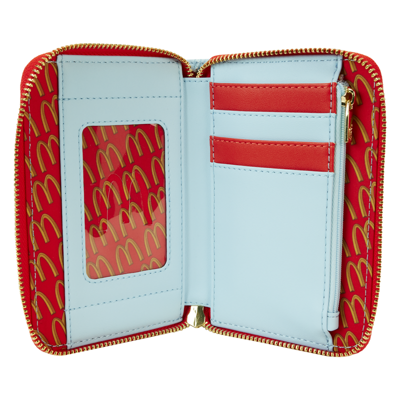 McDonald's Vintage Fry Kids Zip Around Wallet