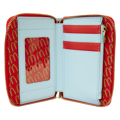 McDonald's Vintage Fry Kids Zip Around Wallet