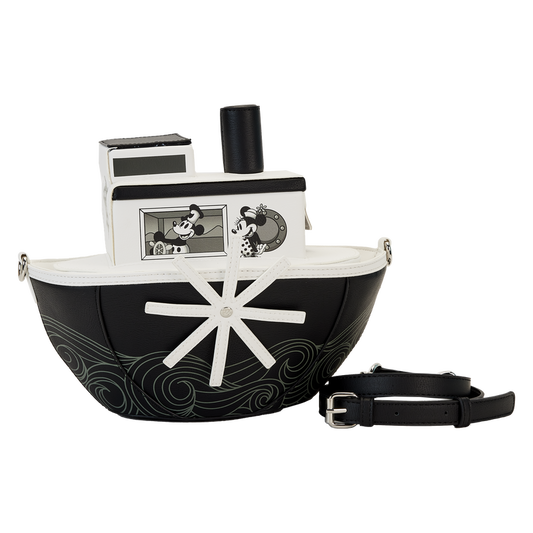Stitch Shoppe Exclusive Steamboat Willie Figural Crossbody Bag