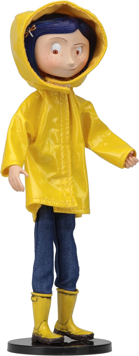 Coraline With Yellow Raincoat Action Figure