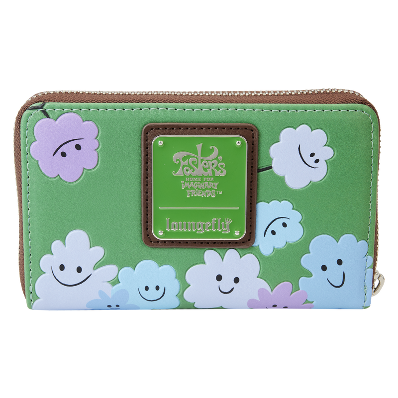 Foster’s Home for Imaginary Friends Mac and Bloo Zip Around Wallet Loungefly