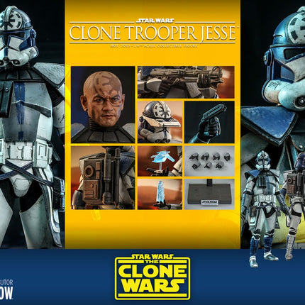 Clone Trooper Jesse Sixth Scale Collectible Figure - Star Wars: The Clone Wars (Hot Toys)