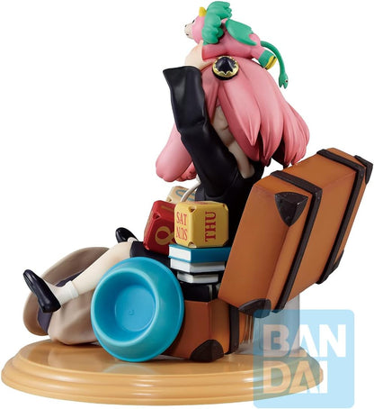 Spy x Family Anya Forger with Block Calendar Mission Start Version 1.5 Ichibansho Statue