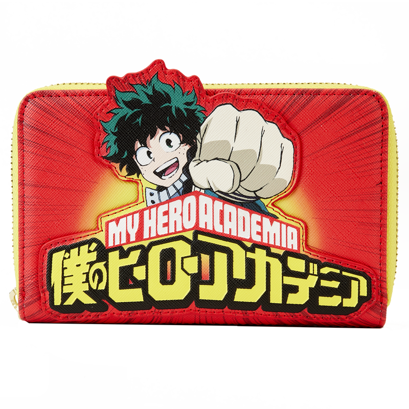 My Hero Academia Izuku Punch Zip Around Wallet Loungefly