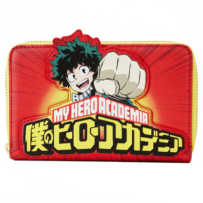 My Hero Academia Izuku Punch Zip Around Wallet Loungefly