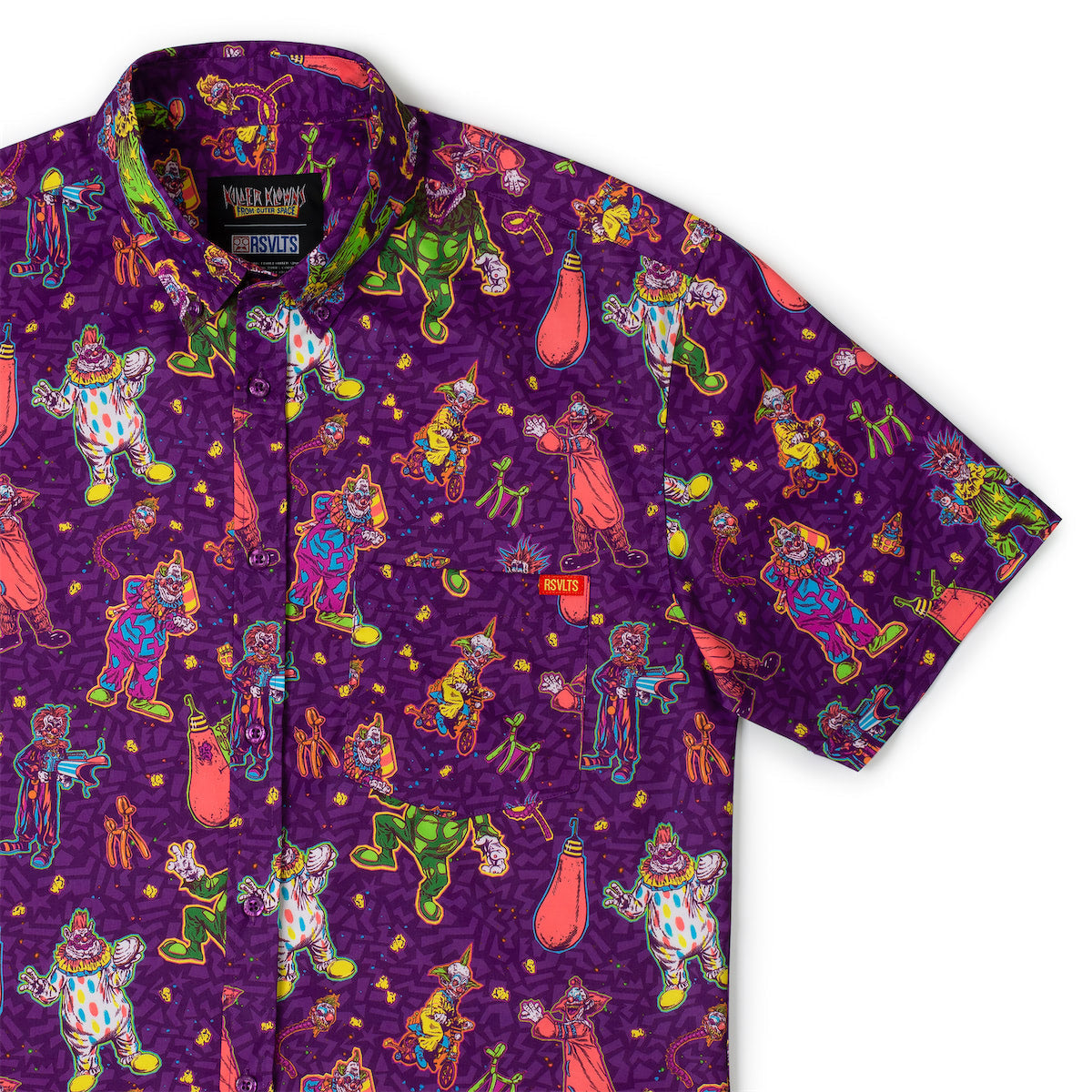 Killer Klowns from Outer Space "Klown Kaos" – KUNUFLEX Short Sleeve Shirt
