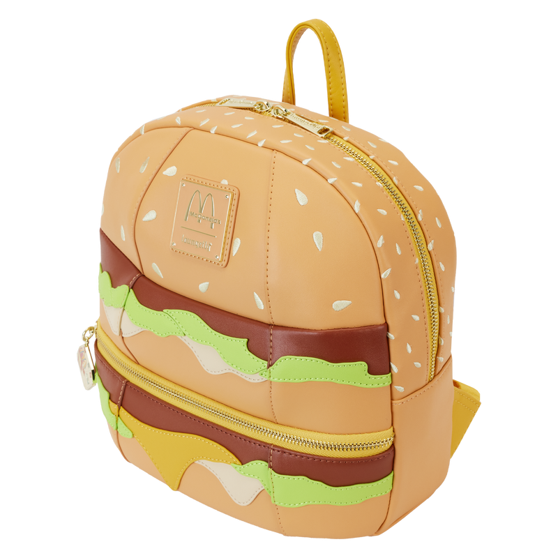 McDonald's Big Mac Figural Mini Backpack 3