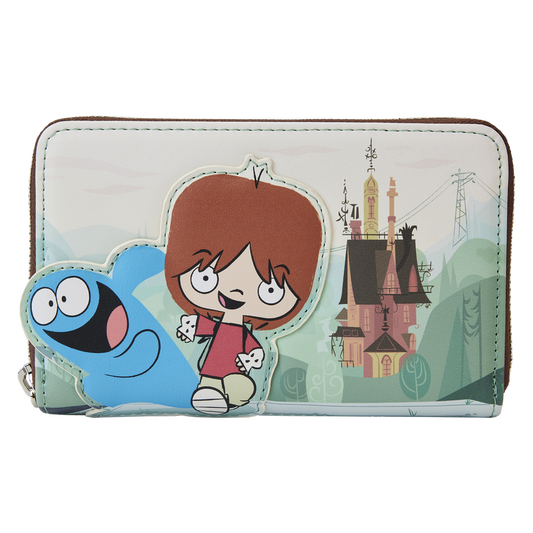 Foster’s Home for Imaginary Friends Mac and Bloo Zip Around Wallet Loungefly