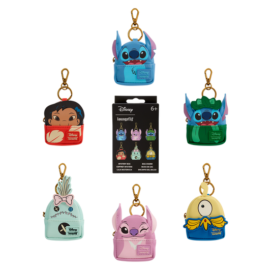 Lilo & Stitch Mystery Mini Backpack Keychain Charm