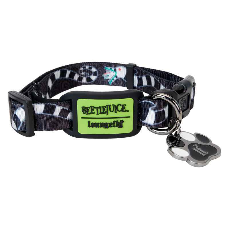 Beetlejuice Sandworm Dog Collar