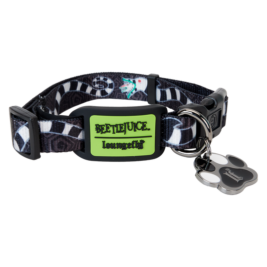 Beetlejuice Sandworm Dog Collar