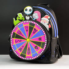 NBC Oogie Boogie Wheel Mini Backpack