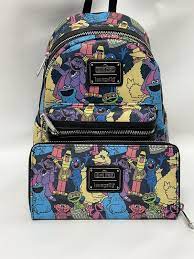 Sesame Street Character All Over Print Mini Backpack  Bundle