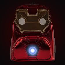 Pop Iron Man Cosplay Mini Backpack & Wallet