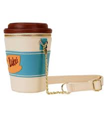 Gilmore Girls Lukes Diner To Go Cup Loungefly Crossbody Bag