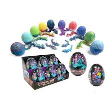 Crystalynx Dragons Series 1 12-Inch Mystery Egg Pack [1 RANDOM Articulated Figure]
