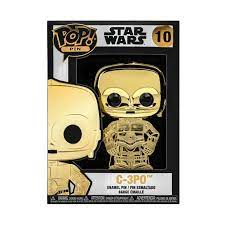Funko FNK-52477_CPO-C Star Wars Funko POP Pin Large Enamel Pin | C-3PO