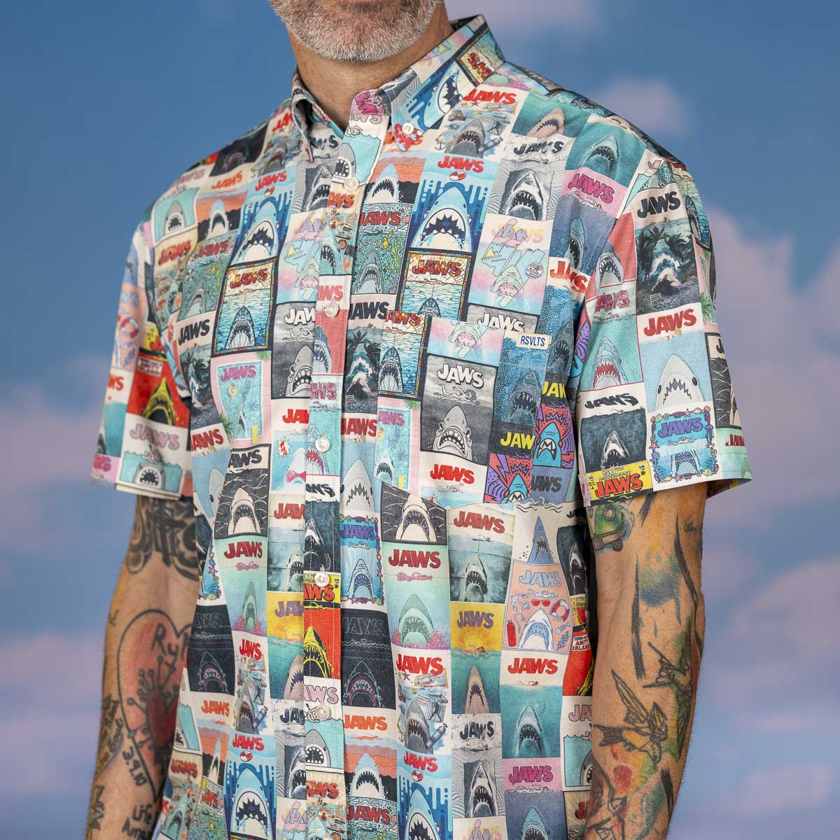 Jaws 50th Anniversary "Great White Gallery" – KUNUFLEX Short Sleeve Shirt