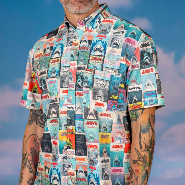 Jaws 50th Anniversary "Great White Gallery" – KUNUFLEX Short Sleeve Shirt