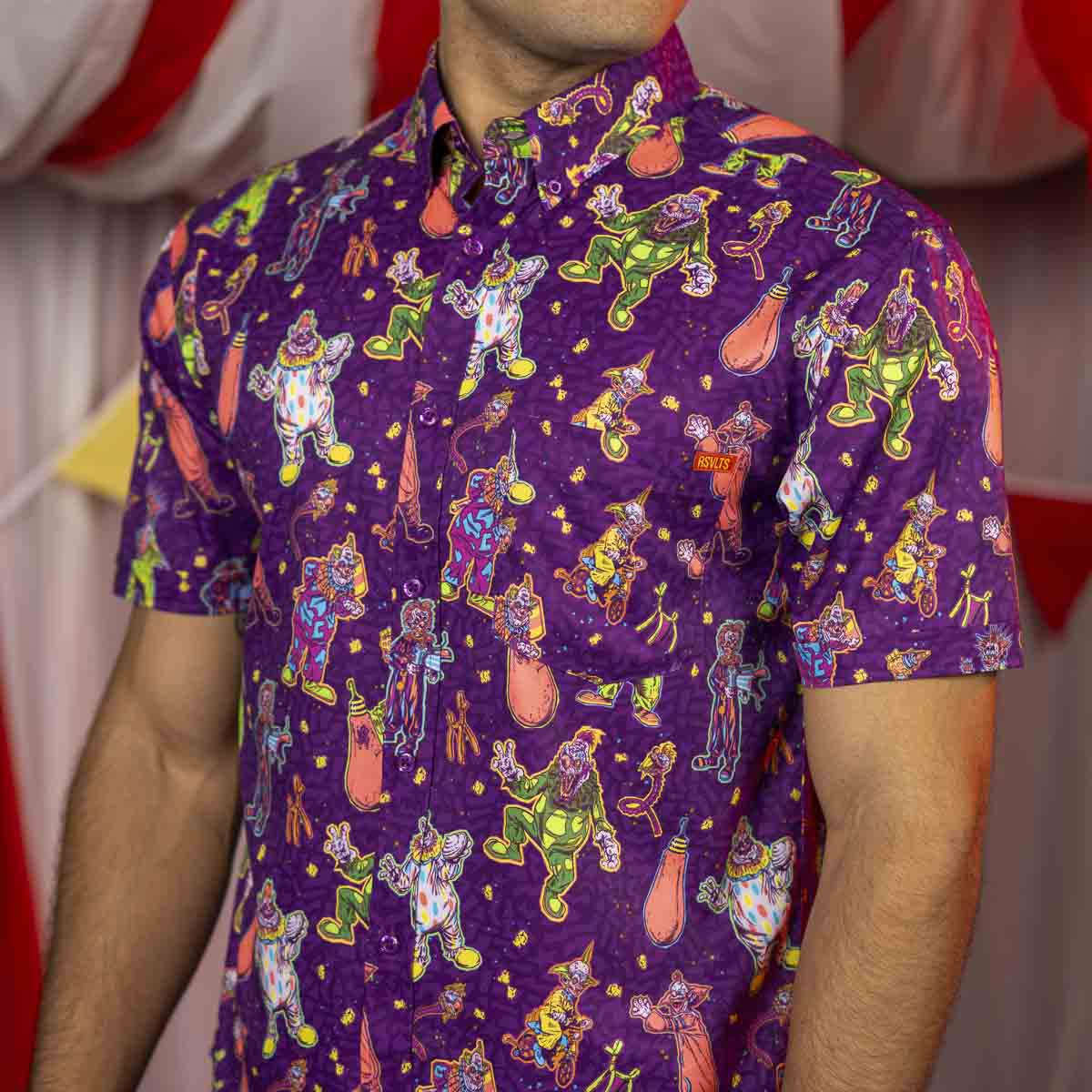 Killer Klowns from Outer Space "Klown Kaos" – KUNUFLEX Short Sleeve Shirt