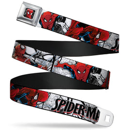 Ultimate Spider Man Action Poses Seatbelt Buckle Belt
