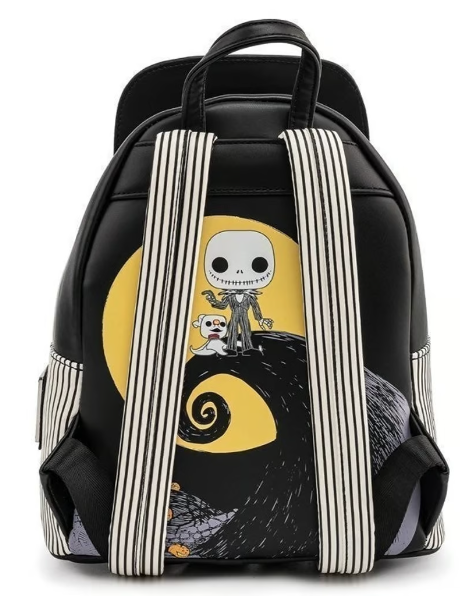 Jack Skellington SDCC Zero Loungefly Backpack Nightmare Before Christmas Funkon