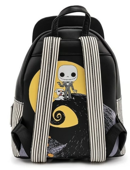 Jack Skellington SDCC Zero Loungefly Backpack Nightmare Before Christmas Funkon