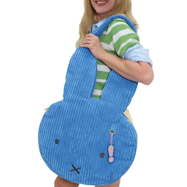 Miffy Head Wide Corduroy Oversized Tote Bag