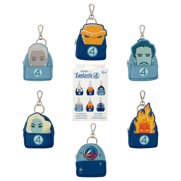Fantastic Four Mystery Mini Backpack Bag Charm