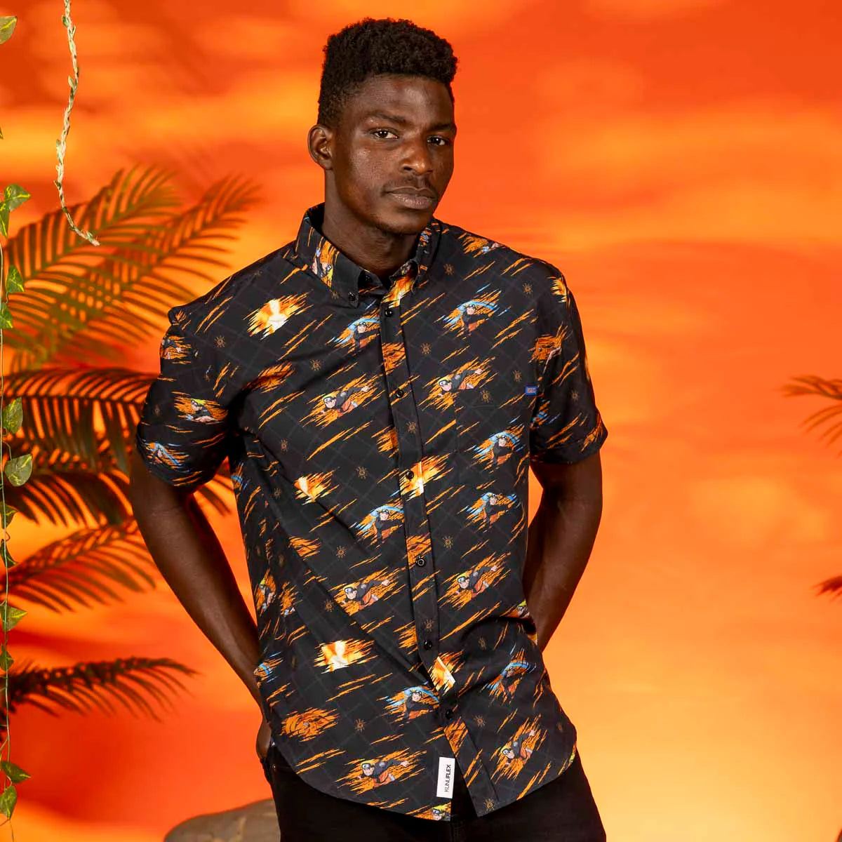 NARUTO SHIPPUDEN "Nine-Tailed Fox" – KUNUFLEX Short